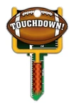 Lucky Line Key Shapes, Football, House Blank, SC1, (B121S). Fixed Price $17.62.