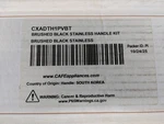 Cafe CXADTH1PVBT Handle Kit For Dishwashers - 21 Inch Brushed Black. Fixed Price $149.99.
