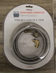 Proline Dishwasher Connector Hose 496-206 120 Inch Braided Stainless Steel 3/8. Fixed Price $22.99.