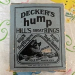 Original Vintage Decker's Hump Hill's Shoat Rings For And Pigs. Fixed Price $10.50.