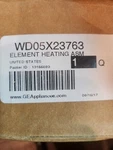 WD05X23763 Heating Element For Dishwasher Nib. Fixed Price $19.99.