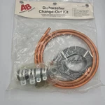 Nos Anderson Barrows Dishwasher Change-out Kit DWK-2 Installation Copper. Fixed Price $26.99.