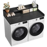 Vopeak Washer And Dryer Countertop With Shelf, 2TIER Topper, 54".... Fixed Price $139.61.