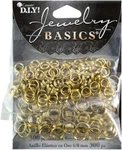 Cousindiy Jewelry Basics Metal Findings 300/PKG-GOLD Split Rings 6MM To Pack. Fixed Price $12.44.