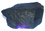 Dyed 4000 Ct Certified Natural Raw Earth Blue Sapphire Rough Color Enhanced Dkv. Fixed Price $75.49.
