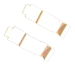 Asko D5424 Dishwasher Kick Plate Bracket Locks (AS-2)... Fixed Price $20.61.