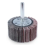 Bha Aluminum Oxide Shank Mounted Flap Wheels, 2 1/4 80 Grit - 5 Pack. Fixed Price $31.48.