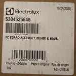 New 5304535645 Frigidaire Dishwasher Control Board Oem. Fixed Price $40.00.