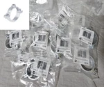 Lot 15 Oatey Galvanized Split Ring Pipe Tubing Hanger - 1/2" 33555. Fixed Price $29.99.