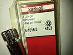 Lasco S-1015-3 Tub/shower Valve Stem, Hot & Cold For Sterling 6453. Fixed Price $10.95.