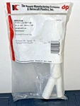 Keeney & Duracraft 85570K Dishwasher Air Gap Chrome Finish Inlet 5/8 Outlet 7/8. Fixed Price $7.99.