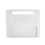 Brixwell Patio Screen Door Handle, Plastic, 2-1/8" Hole Spacing, White Finish. Fixed Price $19.68.