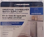 Pro-dynamic Universal Ft. Dishwasher Water Supply Kit Stainless Steel New. Fixed Price $12.95.