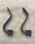 Kenmore Dishwasher Top Rack 2 No-flip Clips Whirlpool Kitchenaid Maytag 3377464. Fixed Price $9.95.