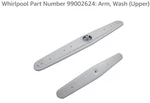 Whirlpool Part Number 990026624: Arm, Wash (upper). Fixed Price $29.00.