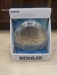 Kohler R10282-G-BN 1.8 Gpm Brushed Nickel Forte Single-function Showerhead New. Fixed Price $29.99.