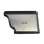 4- Amerimax 5 In. Galvanized Right Gutter End Caps 29206 New Old Stock. Fixed Price $10.95.