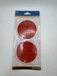 Hillman 3" Red Reflectors Combo Nail-on Self-adhesive New Factory Sealed. Fixed Price $6.00.