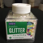 Sulyn Jumbo Glitter 2.5OZ- Crystal Quartz New. Fixed Price $8.50.