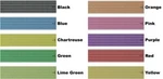 White Water Archery Reflective Diamond Pattern Arrow Wraps 15 Pc Pack 10 Colors. Fixed Price $19.95.