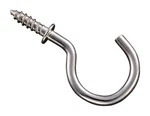 National Hardware N119-730 Steel Nickel 10 Lbs. Working Load Cup Hook In.. Fixed Price $9.49.