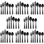 48PC Silverware For Stainless Steel Flatware Dinning Serve Set Cutlery Utensil. Fixed Price $30.05.