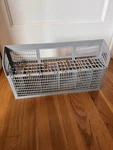 Bosch Dishwasher Silverware Basket Utensil Holder Gray Flip Lid Replacement. Fixed Price $27.99.