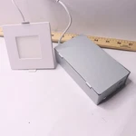 Luxrite Square Ultra Thin Led Recessed Light W/ Junction Box 8W 540 Lumens. Fixed Price $12.57.