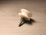 Genuine Parts, Ge, Dishwasher Roller Bushing Stud WD12X332 New, Factory Sealed. Fixed Price $5.00.