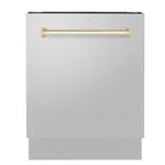 24" Zline Autograph Top Control Dishwasher Stainles Steel 3RD Rack DWVZ-304-24-G. Fixed Price $1449.00.