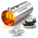 AZ4U 137114000 For Electrolux Dryer Heating Element Assembly With 137032600.... Fixed Price $57.21.