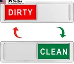 Cimkiz Dishwasher Magnet Clean Dirty Sign Shutter Only 7*2 Inches, A) Silver. Fixed Price $15.66.