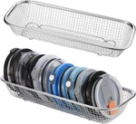 2PC Mason Jar Lid Organizer Stainless Steel Dishwasher Basket Silverware Holder. Fixed Price $18.96.