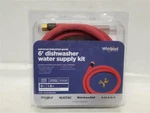 Whirlpool Universal Industrial Grade 6' Dishwasher Supply Kit W10278627RC. Fixed Price $26.39.