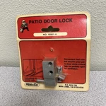 Slide-co 15561-A Sliding Glass Patio Door Lock Foot Control- Vintage Style New. Fixed Price $16.95.