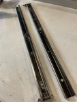 Frigidaire Electrolux Dishwasher Guide Rails Upper Rack 2PCS 154510401. Fixed Price $9.99.