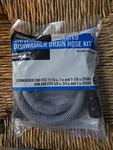 Everbilt Corrugated Dishwasher Drain Hose Plastic Gray 6FT 98297. Fixed Price $14.00.