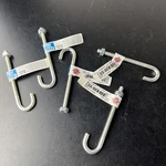 National Hardware N232-892 Zinc-plated Steel J-bolt 1/4 X In. Lot Of 5. Fixed Price $6.95.