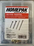Hillman 41826 Silver Zinc Plated Steel Homepak Nail & Brad Kit. Fixed Price $5.00.