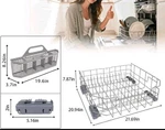 New Replacement WD28X34744 WD28X24478 Dishwasher Lower Rack For Ge. Fixed Price $39.99.