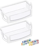 Pack WPW10224961 Refrigerator Door Bin Shelf Fit Whirlpool AP6017170. Fixed Price $79.97.