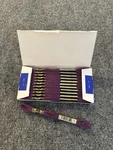 Dmc 6-STRAND Embroidery Cotton 8.7 Very Dark Violet 117 327 Pack Of 12. Fixed Price $6.98.