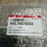 AGL75675233 Lg Control Panel Assembly. New Old Stock. For Select Dishwasher. Fixed Price $120.00.
