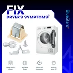 279570 Dryer Door Latch Strike Kit - Compatible With Whirlpool Kenmore Roper .... Fixed Price $20.93.