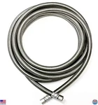 15FT Stainless Steel Braided Ice Maker Hose 1/4" Compression Connection. Fixed Price $38.76.