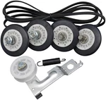 Dryer Repair Kit Compatible With Lg Includes 4581EL2002C Drum Roller 4561E. Fixed Price $44.99.