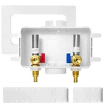 Washing Machine Laundry Box 1/2 Inch Crimp Inlet 3/4 Mht Outlet.... Fixed Price $51.89.