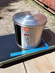 Jackson 10AB Round Commercial Dishwasher Dishes Top Shield Cover Guard Door Hood. Fixed Price $350.00.