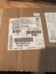 Whirlpool W11343212 Range Cover-cntl New In Box Oem Part. Fixed Price $36.10.