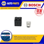Relay 0986AH0617 Bosch 118159 1670140 265401 1745069 515912 Quality Guaranteed. Fixed Price $67.55.